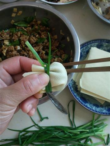 豆腐皮包子的做法步骤10