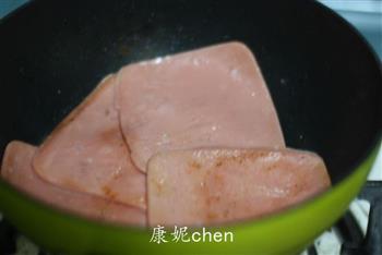 火腿杂蔬三文治的做法步骤2