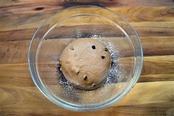 德普烤箱食谱—黑眼豆豆面包的做法图解5