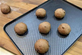 德普烤箱食谱—黑眼豆豆面包的做法图解8