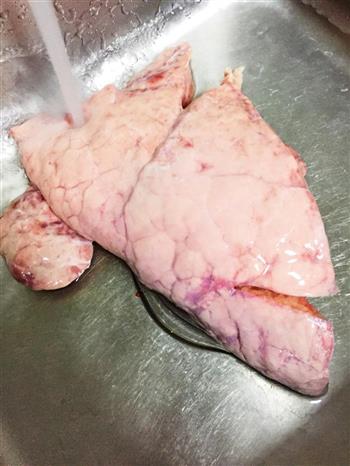 橄榄猪肺汤的做法图解1