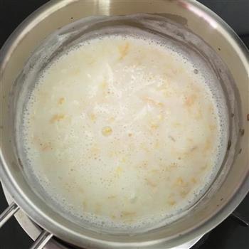 牛奶鸡蛋燕麦粥的做法图解3