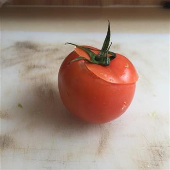 西红柿酿金枪鱼沙拉的做法图解4