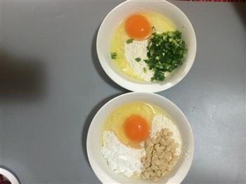 两种口味的鸡蛋饼加水泼蛋的选择的做法图解7