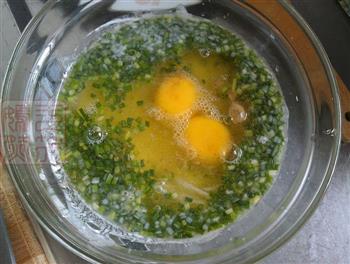 韭苔鸡蛋饼的做法步骤5