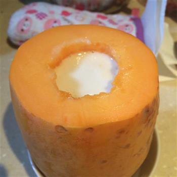 木瓜椰奶冻的做法图解3