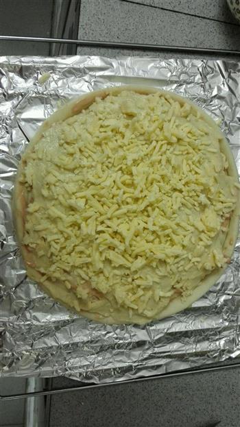 奶香榴莲披萨的做法步骤4
