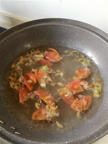 鲜香紫菜柿子疙瘩汤的做法图解6