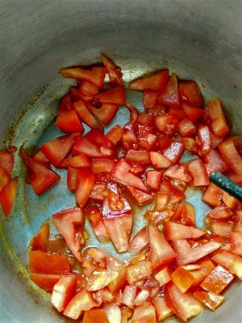 番茄鸡蛋汤面的做法步骤2