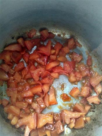 番茄鸡蛋汤面的做法步骤3