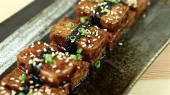 日式照烧海苔豆腐的做法图解10