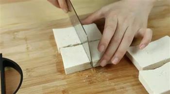 日式照烧海苔豆腐的做法图解2