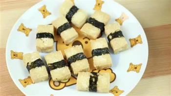 日式照烧海苔豆腐的做法图解6