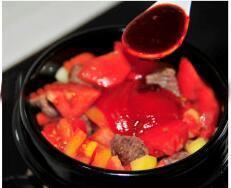 番茄炖牛腩-优康韩式料理的做法步骤5