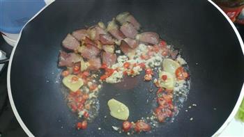 干豆角腊肉的做法步骤2