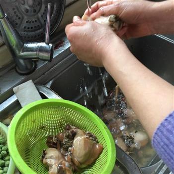 咸肉炖河蚌的做法图解6