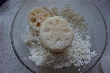 焦糖糯米藕的做法步骤3