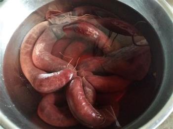 香煎荞面猪血肠的做法步骤1