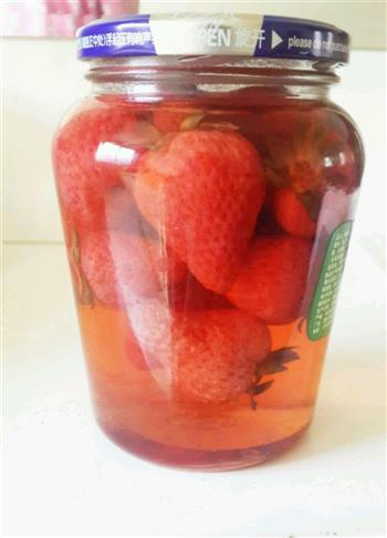超简单草莓罐头的做法图解3