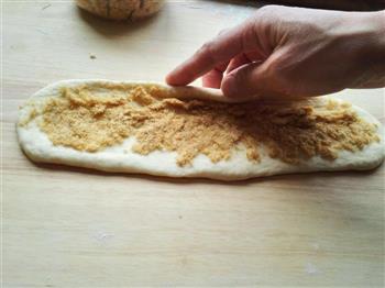 自制肉松面包卷的做法步骤5