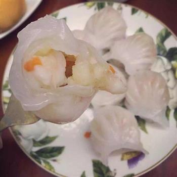 自制虾饺紫菜卷各类早点的做法步骤4