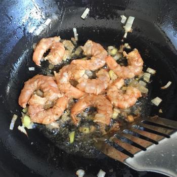 鲜虾焗饭的做法图解3