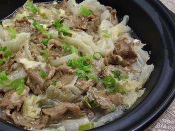 干酪牛肉白菜煲-砂锅白菜的做法步骤1