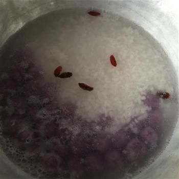 甜酒紫薯汤圆冲鸡蛋的做法步骤5