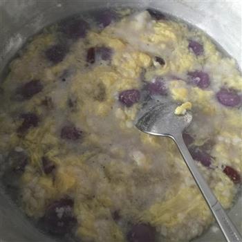 甜酒紫薯汤圆冲鸡蛋的做法步骤7