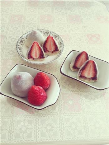 草莓大福的做法步骤10