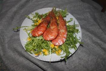 减肥餐—红虾柠檬汁沙拉的做法步骤9