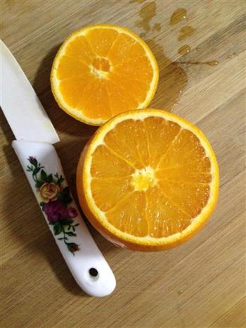 香橙蒸蛋的做法步骤1