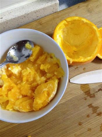 香橙蒸蛋的做法图解2