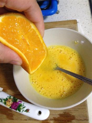 香橙蒸蛋的做法图解3