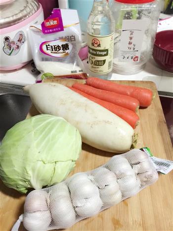 自制泡菜萝卜的做法步骤1