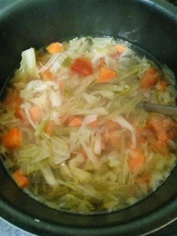 蔬菜瘦身汤的做法图解4