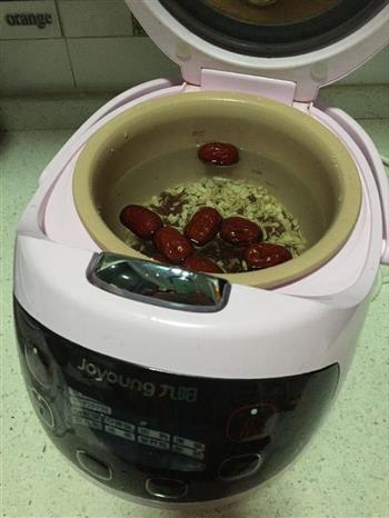 红枣红豆燕麦粥的做法步骤4