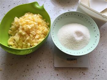 自制菠萝酱的做法步骤1