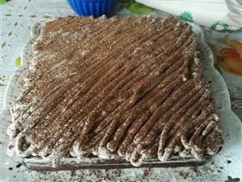 巧克力栗子蛋糕的做法图解12