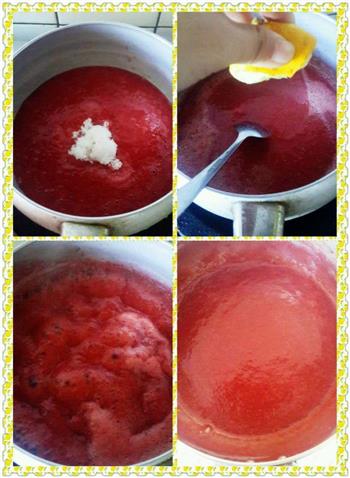 草莓味酸奶盆栽的做法步骤2