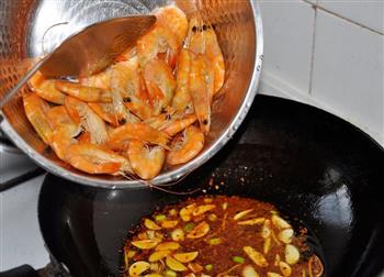 麻辣油焖大虾的做法步骤6