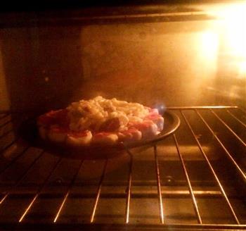 黑胡椒牛肉烤肠花边披萨的做法步骤28