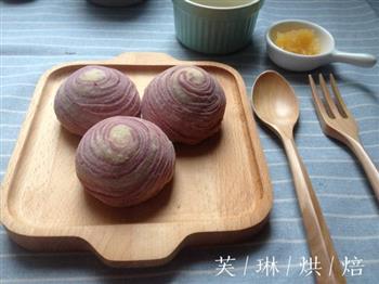 紫薯蛋黄酥的做法步骤17