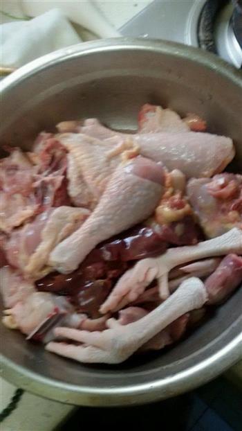 榴莲瓤煲老母鸡的做法步骤1