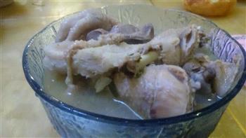 榴莲瓤煲老母鸡的做法图解8