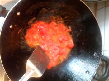 金针番茄炒面的做法步骤5