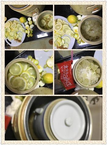 陈皮黄冰糖炖柠檬的做法步骤3