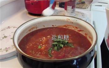 最地道的番茄肉酱意面的做法步骤4