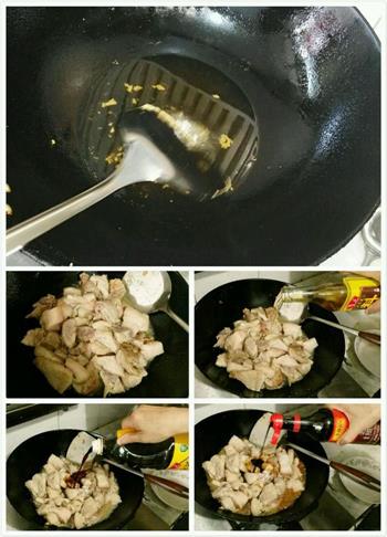 炸豆腐炖肉的做法步骤4