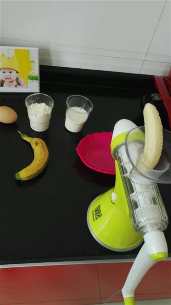 香蕉松饼的做法步骤2